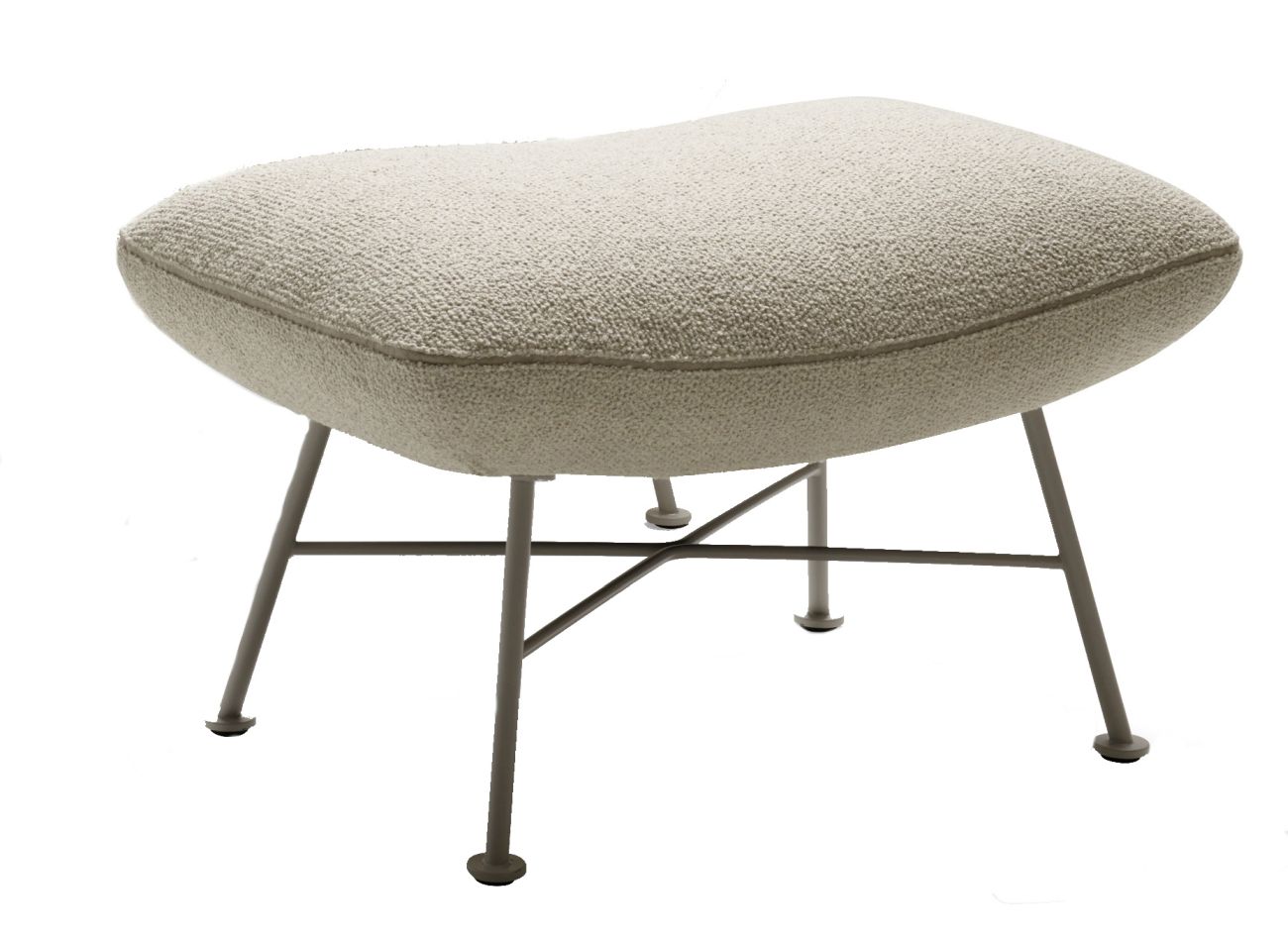 Jalis Lounge Hocker  4-Fuß Drahtgestell Cor